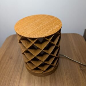 Lampe Byol - Effet bois